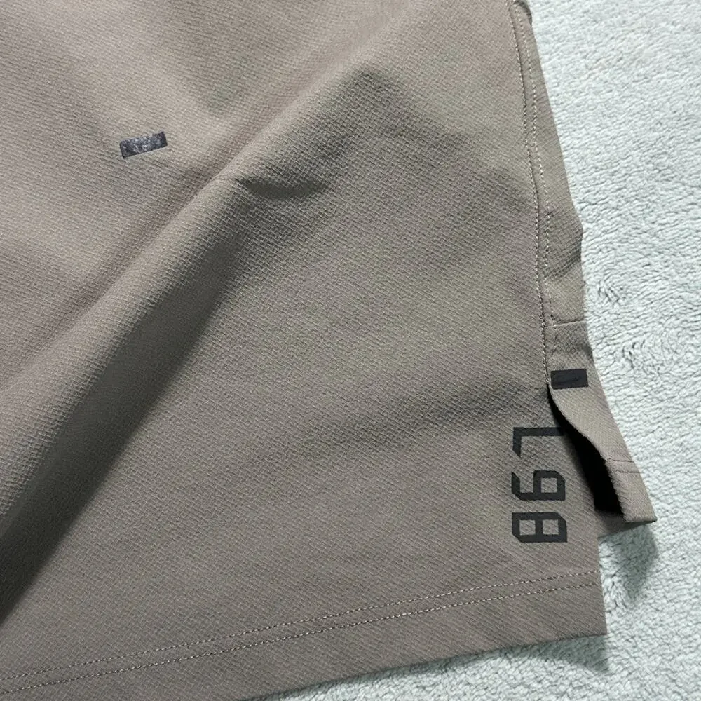 Lululemon LTT Shorts Mens 2XL License to Train Performance Gray Gym Yoga L98